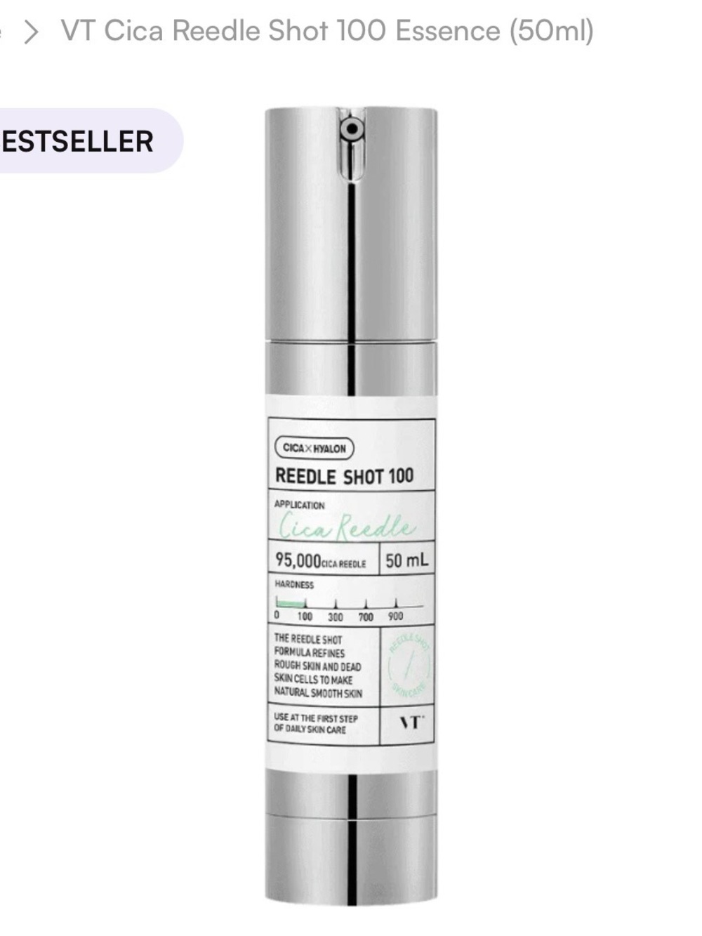 VT Cica Reedle Shot 100 Essence (50ml) - BRAND NEW, No Box